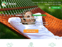 Tablet Screenshot of oasisturf.com